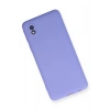 Durukar®  Samsung Galaxy A01 Core Kılıf First Silikon - Lila