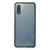 Durukar®  Samsung Galaxy A02 Kılıf Miami Şeffaf Silikon - Koyu Yeşil
