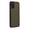 Durukar®  Samsung Galaxy A02S Kılıf Montreal Silikon Kapak - Siyah