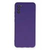 Durukar®  Samsung Galaxy A03S Kılıf Nano içi Kadife Silikon - Mor