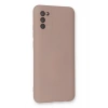 Durukar®  Samsung Galaxy A03S Kılıf Nano içi Kadife Silikon - Pudra
