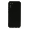 Durukar®  Samsung Galaxy A03S Kılıf Nano içi Kadife Silikon - Siyah