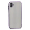 Mey İthalat®  Samsung Galaxy A04 Kılıf  Lensli Silikon - Mor