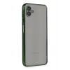 Mey İthalat®  Samsung Galaxy A04 Kılıf  Lensli Silikon - Yeşil