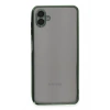 Mey İthalat®  Samsung Galaxy A04 Kılıf  Lensli Silikon - Yeşil