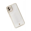Durukar®  Samsung Galaxy A04 Kılıf Liva Lens Silikon - Beyaz