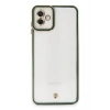 Durukar®  Samsung Galaxy A04 Kılıf Liva Lens Silikon - Yeşil