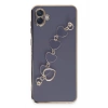 Durukar®  Samsung Galaxy A04E Kılıf Esila Silikon - Gri