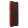 Durukar®  Samsung Galaxy A05S Kılıf Montreal Silikon Kapak - Kırmızı