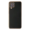 Durukar®  Samsung Galaxy A12 Kılıf Volet Silikon - Siyah