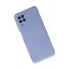 Durukar®  Samsung Galaxy A22 Kılıf Nano içi Kadife Silikon - Lila