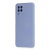 Durukar®  Samsung Galaxy A22 Kılıf Nano içi Kadife Silikon - Lila