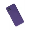 Durukar®  Samsung Galaxy A22 Kılıf Nano içi Kadife Silikon - Mor