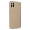 Durukar®  Samsung Galaxy A22 Kılıf Nano içi Kadife Silikon - Pudra