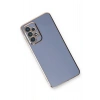 Durukar®  Samsung Galaxy A33 5G Kılıf Volet Silikon - Mavi