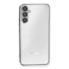 Durukar®  Samsung Galaxy A34 5G Kılıf  Lensli Silikon - Gümüş