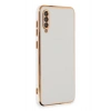 Durukar®  Samsung Galaxy A50 Kılıf Volet Silikon - Beyaz
