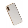 Durukar®  Samsung Galaxy A50 Kılıf Volet Silikon - Beyaz