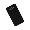 Durukar®  Samsung Galaxy J7 Kılıf Nano içi Kadife Silikon - Siyah