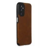 Durukar®  Samsung Galaxy M14 5G Kılıf Loop Deri Silikon - Kahverengi