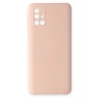 Durukar®  Samsung Galaxy M31S Kılıf Nano içi Kadife Silikon - Pudra