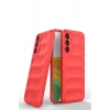 Durukar®  Samsung Galaxy M34 5G Kılıf Optimum Silikon - Kırmızı