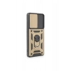 Durukar®  Samsung Galaxy S20 FE Kılıf Pars Lens Yüzüklü Silikon - Gold