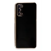 Mey İthalat®  Samsung Galaxy S20 Kılıf Volet Silikon - Siyah