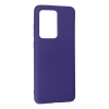 Durukar®  Samsung Galaxy S20 Ultra Kılıf Nano içi Kadife Silikon - Mor