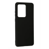 Durukar®  Samsung Galaxy S20 Ultra Kılıf Nano içi Kadife Silikon - Siyah
