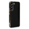 Durukar®  Samsung Galaxy S21 FE Kılıf Volet Silikon - Siyah