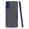 Durukar®  Samsung Galaxy S21 Plus Kılıf Platin Silikon - Lacivert
