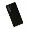 Durukar®  Samsung Galaxy S21 Ultra Kılıf Nano içi Kadife Silikon - Siyah