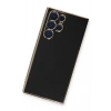 Durukar®  Samsung Galaxy S22 Ultra Kılıf Volet Silikon - Siyah