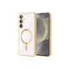 Durukar®  Samsung Galaxy S23 Kılıf Kross Magneticsafe Kapak - Gold