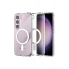 Durukar®  Samsung Galaxy S23 Plus Kılıf Magneticsafe Şeffaf Silikon - Şeffaf