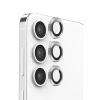Mey İthalat®  Samsung Galaxy S24 FE Raze Metal Kamera Lens - Gri