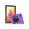 Durukar®  Samsung Galaxy T500 Tab A7 10.4 Kılıf Amazing Tablet Kapak - Mor