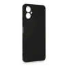 Mey İthalat®  Tecno Camon 19 Neo Kılıf First Silikon - Siyah
