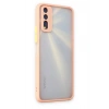 Durukar®  Vivo Y11S Kılıf Montreal Silikon Kapak - Pembe