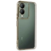 Mey İthalat®  Vivo Y17S Kılıf  Lensli Silikon - Gold