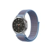 Durukar®  Watch 22mm Hasırlı Cırtcırtlı Kordon - Mavi