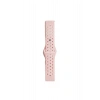 Durukar®  Watch 22mm Spor Delikli Kordon - Pembe-Beyaz
