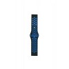Durukar®  Watch 22mm Spor Delikli Kordon - Siyah-Mavi