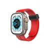 Durukar®   Watch 42mm KR412 Elegance Stylısh Kordon - Kırmızı