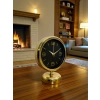 Midnight Gold 25 x 20 Cm Metal Table Clock