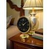 Midnight Gold 25 x 20 Cm Metal Table Clock