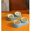 Mikopet Çift Bölmeli Mama ve Su Kabı