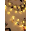 Mini Boncuk Detaylı 3.5 Metre USB LED Işık – 20 LED’li Dekoratif Ortam Aydınlatması