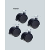 Mini Tekerlek 4 Cm 4lü Set İle Pratik Hareket (kilitli Model)